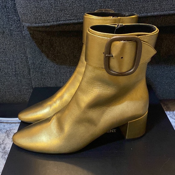 Saint Laurent Joplin 50 Buckle Boots size 36.5 - Picture 3 of 8